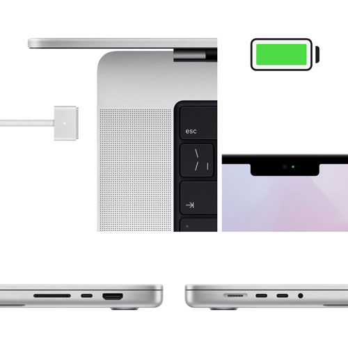 Apple MacBook Pro 14" - Silver (Apple M1 Pro Chip / 512GB SSD / 16GB RAM) - French