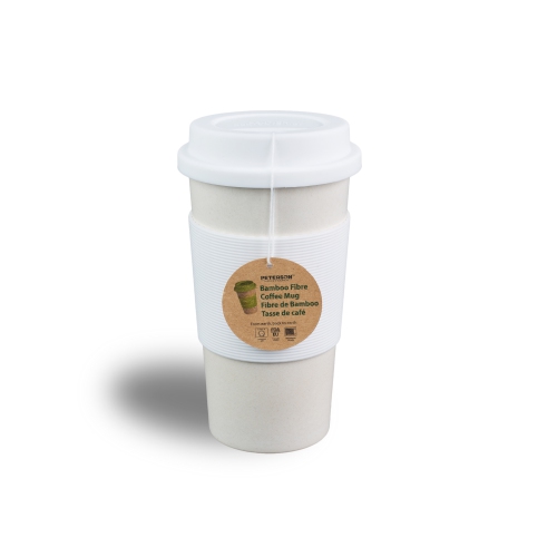 PETERSON HOUSEWARES  Bamboo Fiber Ecocup – 650 Ml / 22 OZ -White
