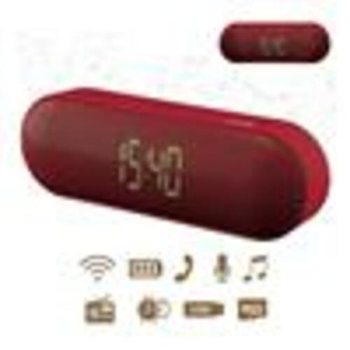 Escape Platinum SPBT007 Bluetooth Speaker FM Stereo - Red
