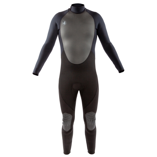 Body Glove Pro3 Men Full Spring Wetsuit 2.2mm Black Back Zip Quadra Flex 4 Way Stretch Thermal Lightweight Performance for surfing - XL