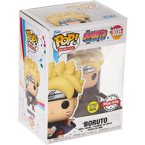 Pop animation Boruto de 3.75 po figurine d’action Naruto exclusive - Boruto Glow in the Dark #1035