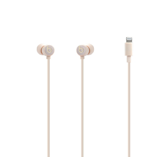 Refurbished - Beats by Dr. Dre UrBeats3 In Ear Wired Headphones with Lightning Connector Earphone - Gold