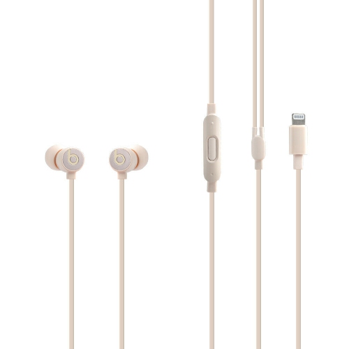 Refurbished - Beats by Dr. Dre UrBeats3 In Ear Wired Headphones with Lightning Connector Earphone - Gold