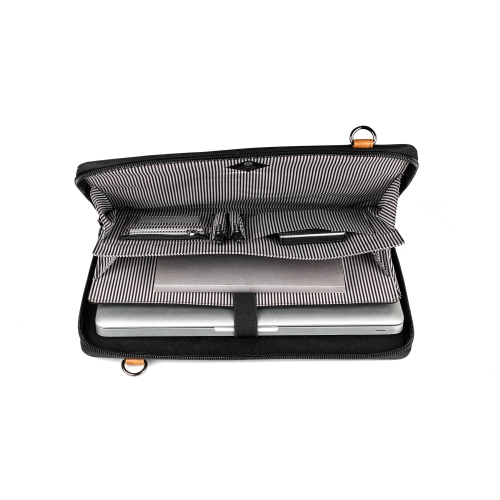 PKG Wellington 10L Accordion Multi Compartment Messenger. 16" Laptop.