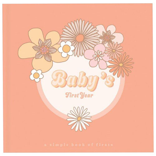 Lucy Darling Baby's First Year Memory Book - Flower Child