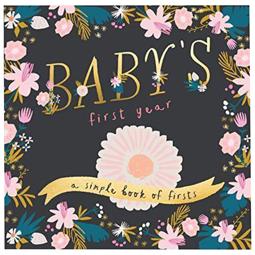 Lucy Darling Baby's First Year Memory Book - Golden Blossom