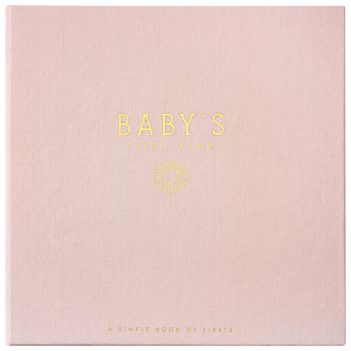 Lucy Darling Baby's First Year Luxury Memory Book - Wildflower Meadow