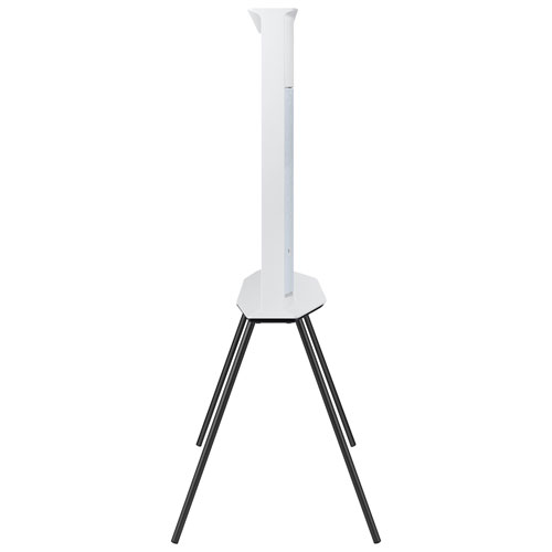 Samsung The Serif 55" 4K UHD HDR QLED Tizen Smart TV (QN55LS01BAFXZC) - 2022 - Cloud White