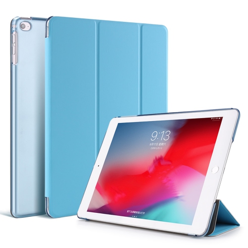 NAVOR  Smart Cover Compatible With Ipad 9.7-Inch, 2018/2017 Model, 6Th/5Th Generation, Lightweight Auto Wake/sleep [Light Blue]