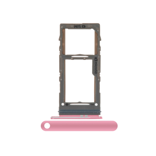 ESOURCE PARTS  Replacement Nano Sim Card + Micro Sd Card Tray for Samsung Galaxy S20 / S20+ Plus / S20 Ultra - Cloud In Pink