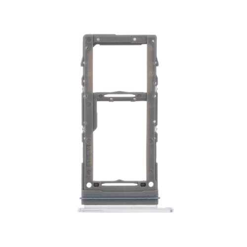 Replacement Nano Sim Card + Micro SD Card Tray For Samsung Galaxy S20 / S20+ Plus / S20 Ultra - Cloud White