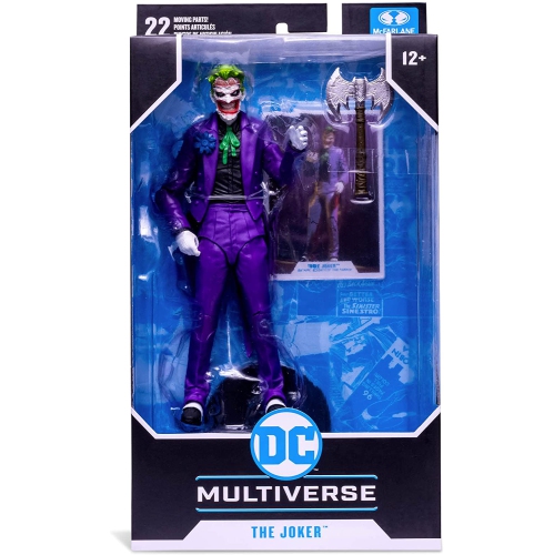 DC Multiverse Comic 7 Inch Action Figure Death Of The Family - The Joker