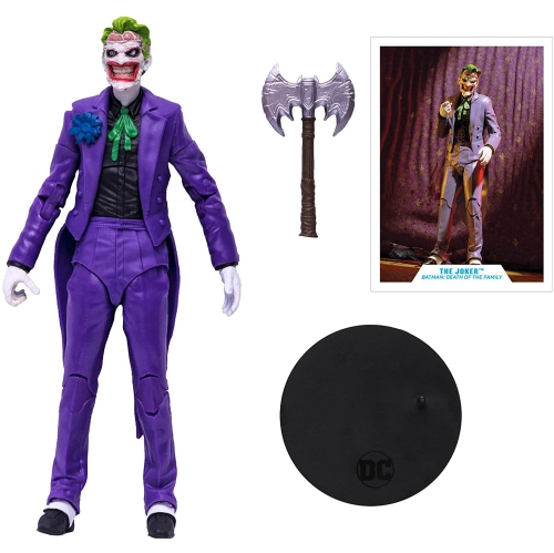DC Multiverse Comic 7 Inch Action Figure Death Of The Family - The Joker