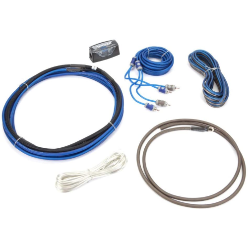 KICKER Premium 8 Gauge 2-Channel Amplifier Wiring Kit