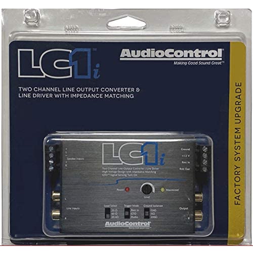 AudioControl LC1i Active 2-Channel Line Driver/Output Converter with Impedance Matching