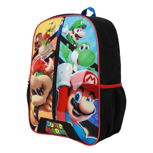 Super Mario 16 Inch Deluxe Backpack
