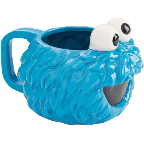 Sesame Street Cookie Monster Sculpted 20 Oz Mug