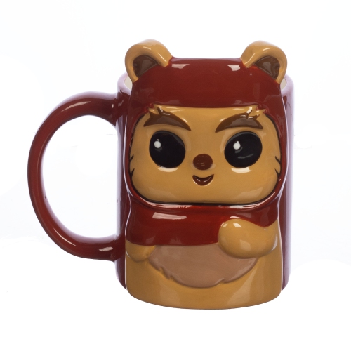 BIOWORLD  Star Wars Ewok 16 OZ. Bas Relief Ceramic Mug