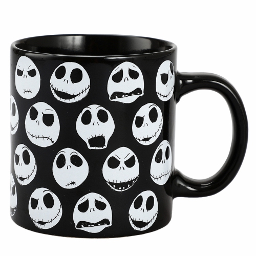 Disney The Nightmare Before Christmas Jack Faces 16 Oz Ceramic Mug