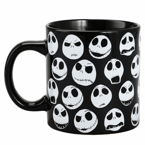 Disney The Nightmare Before Christmas Jack Faces 16 Oz Ceramic Mug