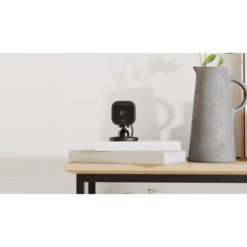 Caméra IP 1080p d'intérieur Wi-Fi Mini de Blink - Noir