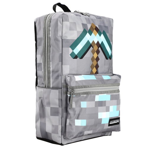 Minecraft Pickaxe Pixelated 17" Backpack