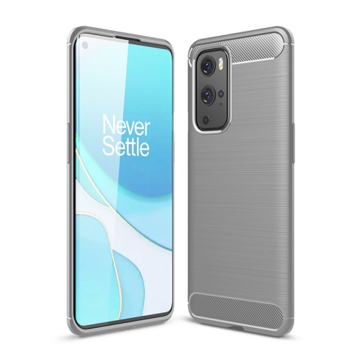 PANDACO Grey Brushed Metal Case for OnePlus 9 Pro