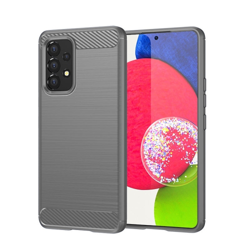 PANDACO Grey Brushed Metal Case for Samsung Galaxy A53