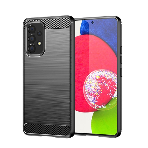 PANDACO Black Brushed Metal Case for Samsung Galaxy A53