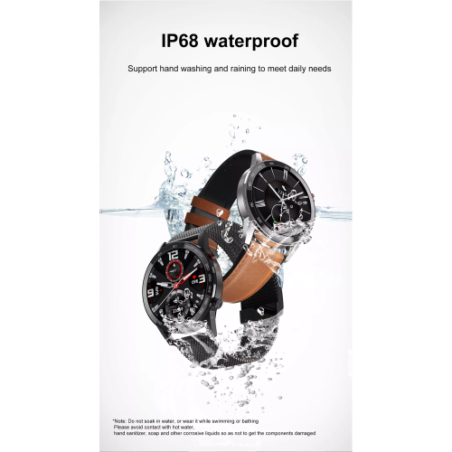 ISPEKTRUM iS95 Smartwatch for Men Women, Bluetooth Calls & Text Notifications, Heart Rate and BP Monitor, Multiple Sports Mode, Works with iOS &