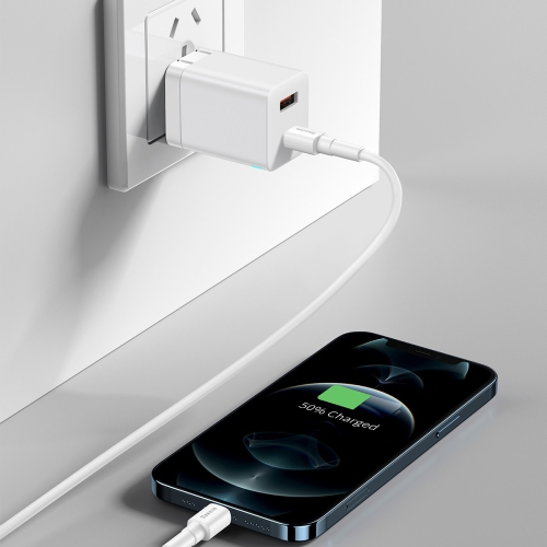 USB C Charger, Baseus 30W 2 Port SuperSi Fast Charger with Foldable Plug for iPad Pro/Air/Mini, iPhone 13/13 Mini/13 Pro/13 Pro Max/12/SE/11/XR/XS,