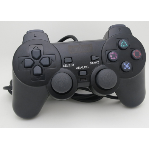 NEXiLUX PS2 Controller Compatible with Sony Playstation 2 & Ps1 / PsOne , Black