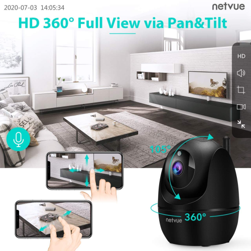 Netvue Home Cam, la qualite a petit prix