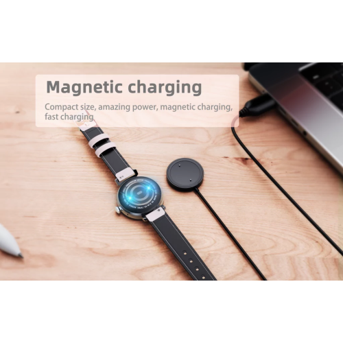 ISPEKTRUM Smartini Mini Smart Watch for Women 1" HD Screen Bluetooth Calls & Text Multiple Sports Mode Fitness Tracker Heart Rate & BP Monitor Works