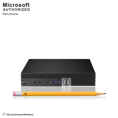 Dell OptiPlex 7050 Micro Desktop - Intel Core i5-7500T, 16GB Memory, 512GB SSD, Win 10 Pro (EN/FR), Keyboard & Mouse Included by DELL - Refurbished condition - Image 2