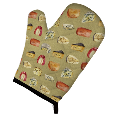 Caroline's Treasures BB5199OVMT Cheeses Oven Mitt, Large, multicolor