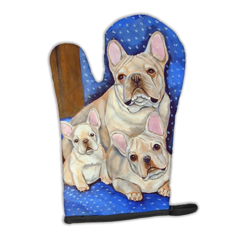 Caroline's Treasures 7055OVMT French Bulldog Momma's Love Oven Mitt, Large, multicolor