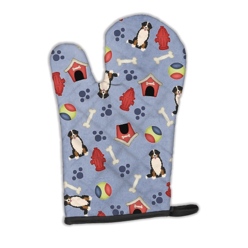 Caroline's Treasures BB2649OVMT Dog House Collection Bernese Mountain Dog Oven Mitt, Large, multicolor