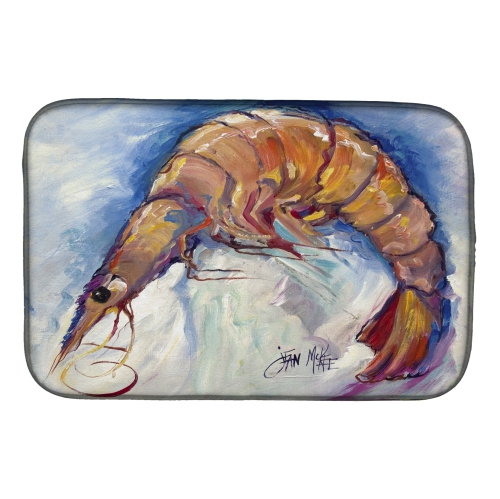 Caroline's Treasures JMK1112DDM Shrimp Dish Drying Mat, 14 x 21", multicolor