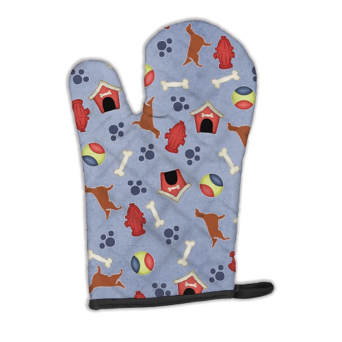 Caroline's Treasures BB3893OVMT Irish Setter Dog House Collection Oven Mitt, Large, multicolor