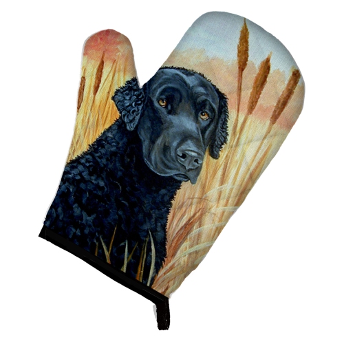 Caroline's Treasures 7097OVMT Curly Coated Retriever Oven Mitt, Large, multicolor