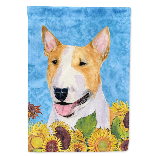 Caroline's Treasures SS4129-FLAG-PARENT Bull Terrier Flag, , multicolor