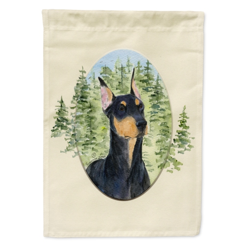 Caroline's Treasures SS8067-FLAG-PARENT Doberman Flag, , multicolor