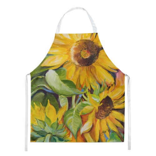 CAROLINE'S TREASURES  Jmk1172Apron Sunflowers Apron, Large, Multicolor