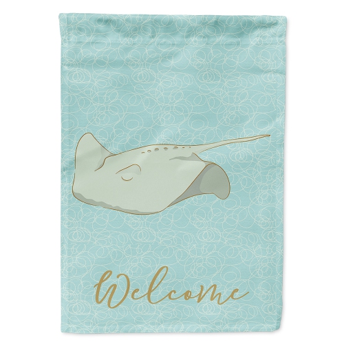 Caroline's Treasures BB8571CHF Sting Ray Flag Canvas House Size, Large, multicolor