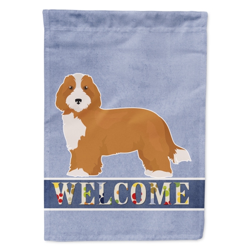 Caroline's Treasures CK3733CHF Doxiepoo #2 Welcome Flag Canvas House Size, Large, multicolor