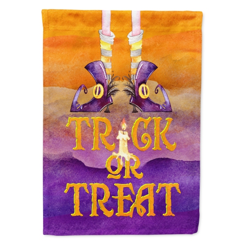 Caroline's Treasures BB7460GF Halloween Trick Witches Feet Flag Garden Size, Small, multicolor