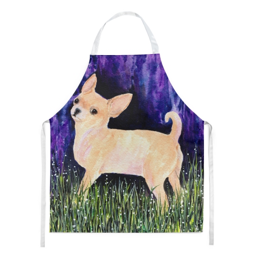 CAROLINE'S TREASURES  Ss8514Apron Starry Night Chihuahua Apron, Large, Multicolor