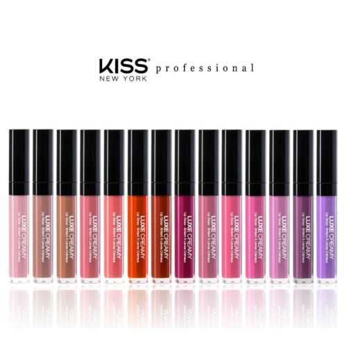 Kiss New York Professional Luxe Creamy Lip Gloss - Hot Magenta [Beauty]