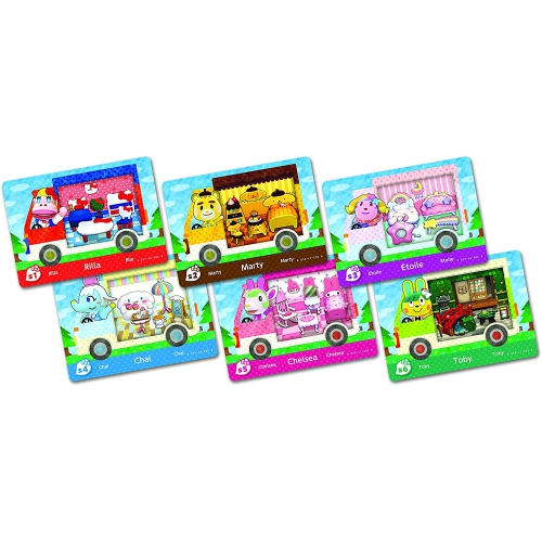 Ensemble Nintendo Animal Crossing: New Leaf – cartes Amiibo Welcome – Ensemble Sanrio collaboration [Accessoires Nintendo]